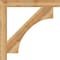 Ekena Millwork Westlake Block Rough Sawn Bracket, Western Red Cedar, 4"W x 36"D x 36"H BKT04X36X36WTL05RWR - alternate 4